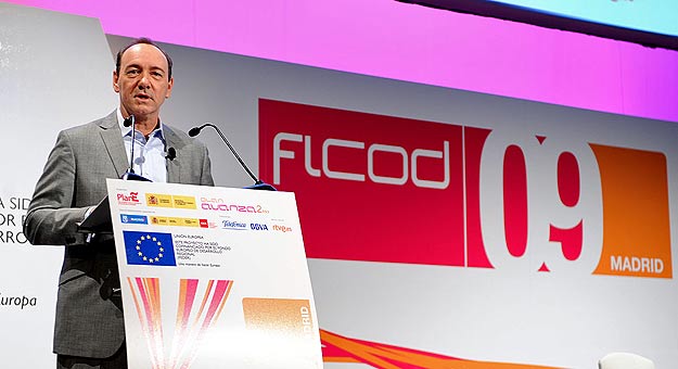 Kevin Spacey, en la jornada inaugural de Ficod
