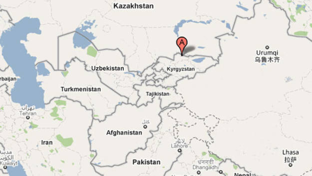Kirguist&aacute;n posee una situaci&oacute;n estrat&eacute;gica en Asia Central.