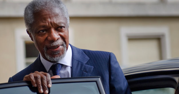 Kofi Annan, enviado especial de la ONU