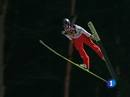 Ir al Video&nbsp;Kofler gana los cuatro trampolines