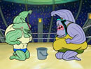 Imagen del  v&iacute;deo de Bob Esponja en ingl&eacute;s titulado Krusty krushers
