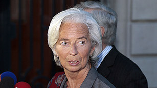 Lagarde no es imputada por la indemnizaci&oacute;n millonaria a Tapie