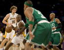 LAKERS DE LOS &Aacute;NGELES VS CELTICS DE BOSTON