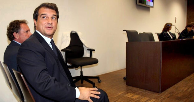 LAPORTA DECLARA ANTE EL JUEZ