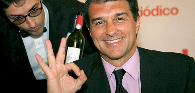 Laporta ha dicho que est&aacute; 'tritranquilo' a pesar de los fichajes del Madrid.