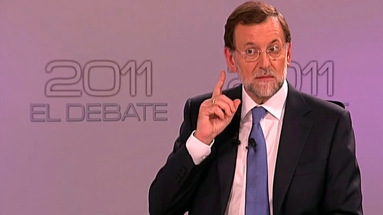 Rajoy llama en un lapsus a Rubalcaba "se&ntilde;or Rodr&iacute;guez Zapatero"