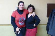 Lara Lopez y Macu de la Cruz