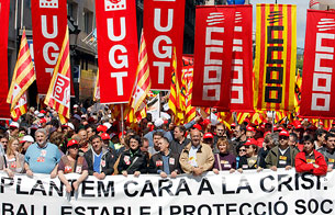 Ver v&iacute;deo  'Las manifestaciones por el D&iacute;a del Trabajo se han celebrado en toda Espa&ntilde;a'