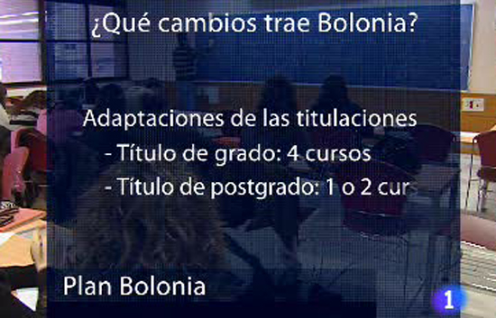 Las universidades espa�olas est�n en plena cuenta atr�s en el proceso de adaptaci�n al plan de Bolonia