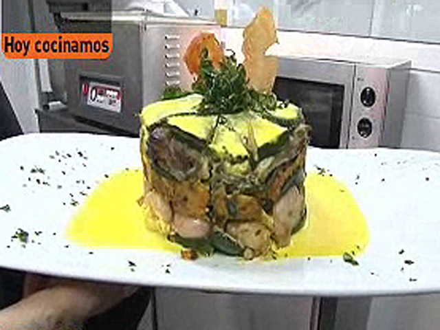 Espa&ntilde;a Directo - Lasa&ntilde;a de calabac&iacute;n con mejillones