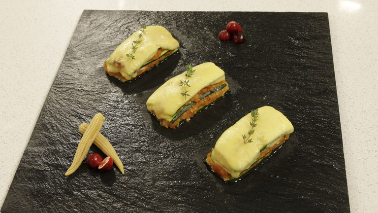 Saber cocinar - Truco - Lasa&ntilde;a de calabac&iacute;n provenzal 