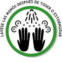 Lavarse las manos con frecuencia