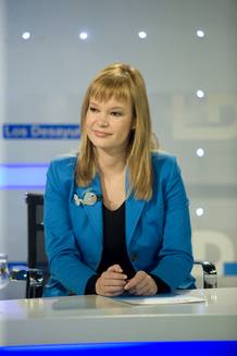 Leire Paj&iacute;n en Los Desayunos de TVE.
