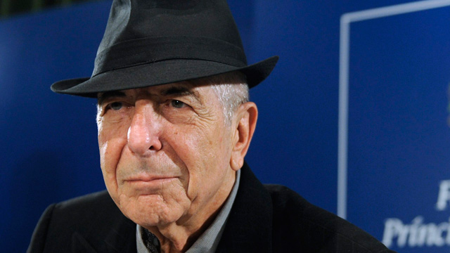Leonard Cohen llega a Oviedo, d&oacute;nde recibir&aacute; el Premio Pr&iacute;ncipe de Asturias de las Letras