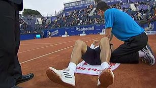 Ver v&iacute;deo  'Lesi&oacute;n de Nishikori ante Verdasco'