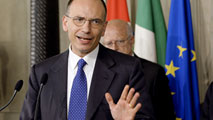 Ir al Video&nbsp;Letta acepta "con reservas" el encargo de formar Gobierno en Italia