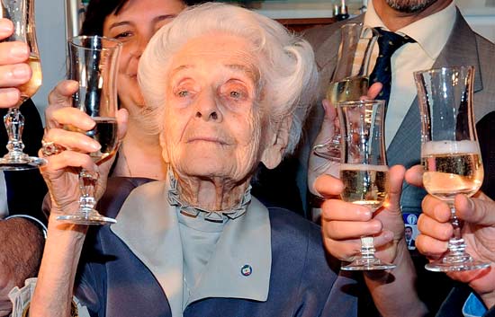 Rita Levi-Montalcini cumple cien años