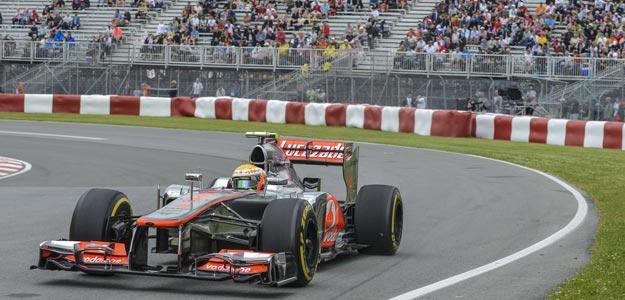 Lewis Hamilton en el Gran Premio de Canad&aacute;