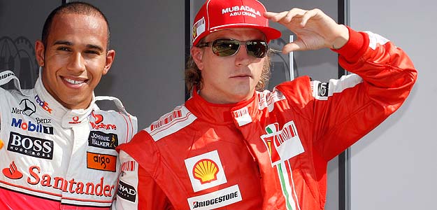 Lewis Hamilton y Kimi Raikkonen podr&iacute;an ser compa&ntilde;eros en McLaren en 2010