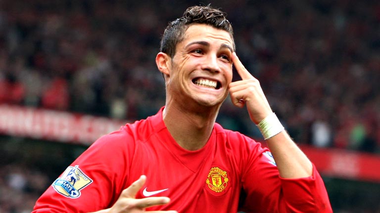 La leyenda de CR7 naci&oacute; en el United