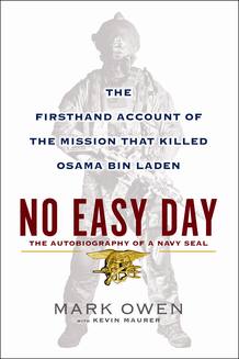 Portada del libro de Mark Owen que contiene los detalles sobre la operacion que acabo con la vida de Osama Bin Laden Portada del libro de Mark Owen que contiene los detalles sobre la operacion que acabo con la vida de Osama Bin Laden