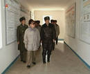 Frame grab of North Korean leader Kim Jong-il visiting an air force base