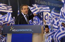El líder de Nueva Democracia (ND), Antonis Samarás El líder de Nueva Democracia (ND), Antonis Samarás