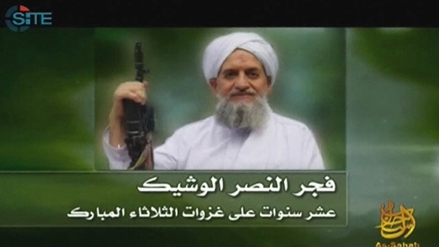 El l&iacute;der de Al Qaeda distribuye un v&iacute;deo en el que apoya las revueltas &aacute;rabes 
