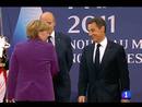 Ir al Video&nbsp;Los l&iacute;deres europeos piden a Papandreu que se decida