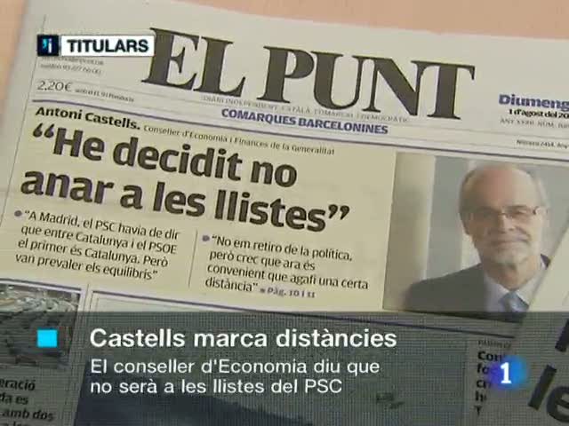L'Informatiu Cap de Setmana (01/8/2010)
