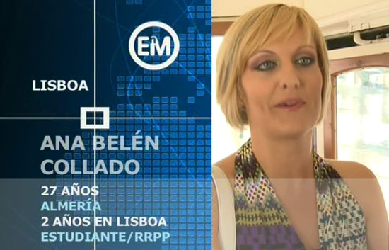 Espa&ntilde;oles en el mundo - Lisboa - Ana Bel&eacute;n
