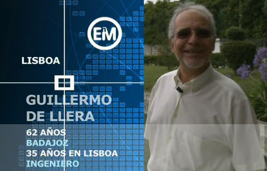 Espa&ntilde;oles en el mundo - Lisboa - Guillermo