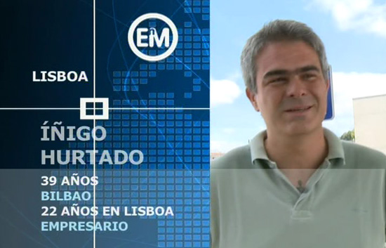 Espa&ntilde;oles en el mundo - Lisboa - &Iacute;&ntilde;igo