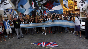 Ver v&iacute;deo  'Llegada pol&eacute;mica del Pr&iacute;ncipe Guillermo de Inglaterra a Las Malvinas'