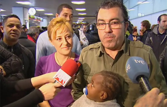 Tres familias de Murcia culminan la adopci&oacute;n de ni&ntilde;os haitianos