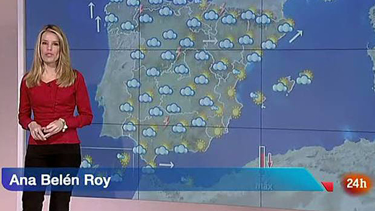 Lluvias generalizadas y descenso de temperaturas