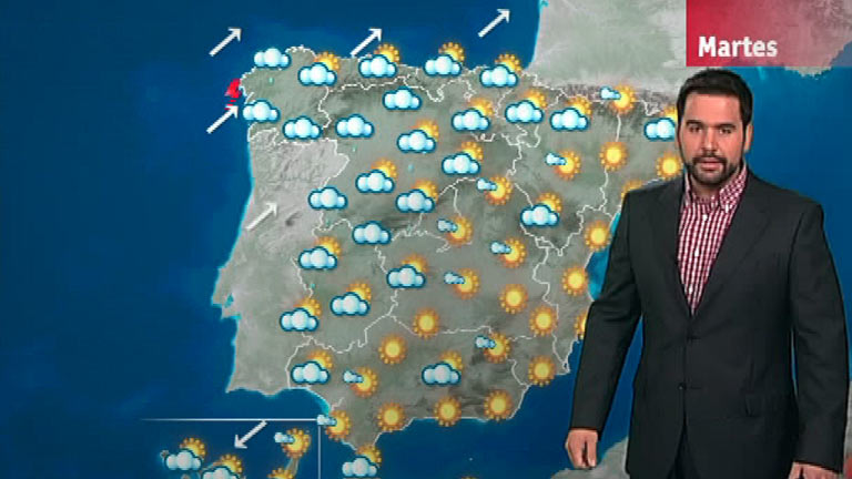 Lluvias en Galicia, Asturias, Castilla y Le&oacute;n y Extremadura