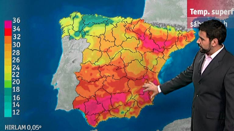 Lluvias d&eacute;biles en Galicia y el Cant&aacute;brico