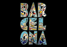 Logotipo 'Bar_cel_ona' (1979), la obra que di&oacute; a conocer a Javier Mariscal