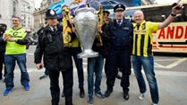 Video: Londres afina su seguridad para la Champions