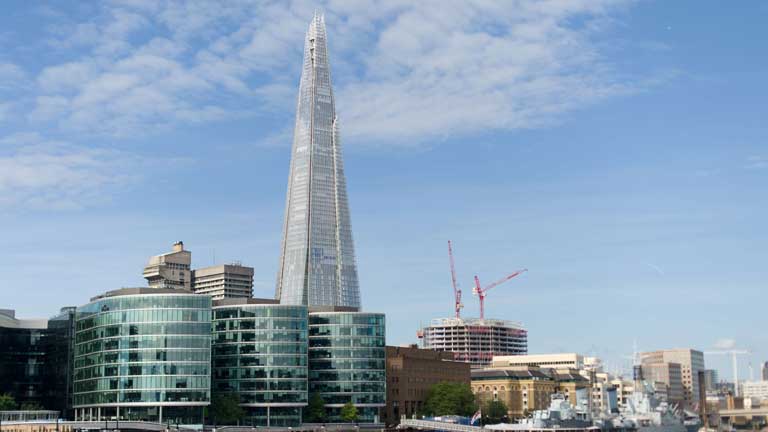 Londres estrena la torre acristalada más alta de Europa