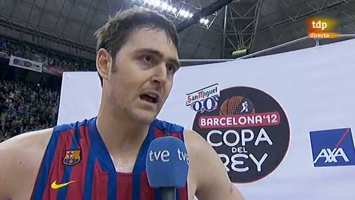 Ver v&iacute;deo  'Lorbek, 'MVP' de la semifinal Bar&ccedil;a - Baskonia'