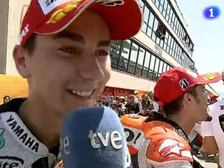 Ver v&iacute;deo  'Lorenzo: "He corrido con el coraz&oacute;n"'