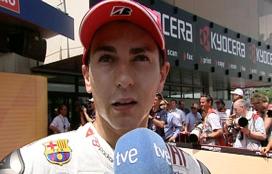 Ver v&iacute;deo  'Lorenzo: "Valentino es un perro viejo"'