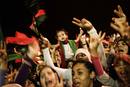 Los libios celebran la entrada de los rebeldes en Tripol&iacute; tras una larga lucha