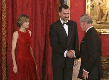 LOS PR&Iacute;NCIPES DE ASTURIAS OFRECEN UNA CENA AL PR&Iacute;NCIPE CARLOS DE INGLATERRA Y A LA DUQUESA DE CORNUALLES