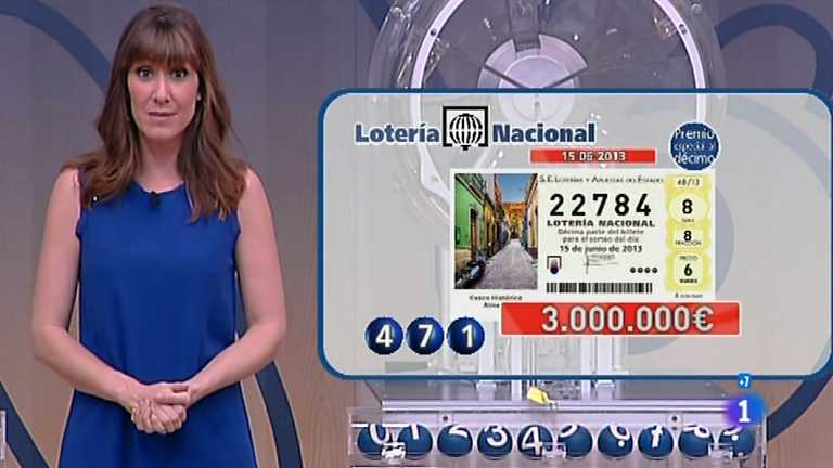 Loter&iacute;a Nacional - 15/06/13