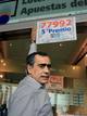 El lotero Pedro Jos&eacute; Landecho, que ha vendido 300 d&eacute;cimos del n&uacute;mero 77.992, un quinto premio.