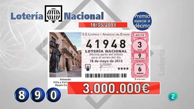 Loter&iacute;a viajera - 18/05/13