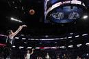 Love of the Timberwolves competes in the three-point contest during the NBA All-Star weekend in Orlando